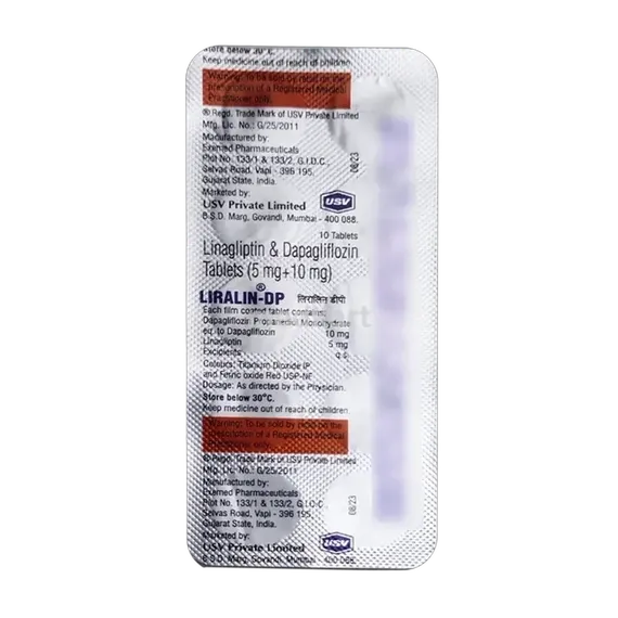 liralin dp tablet 10's